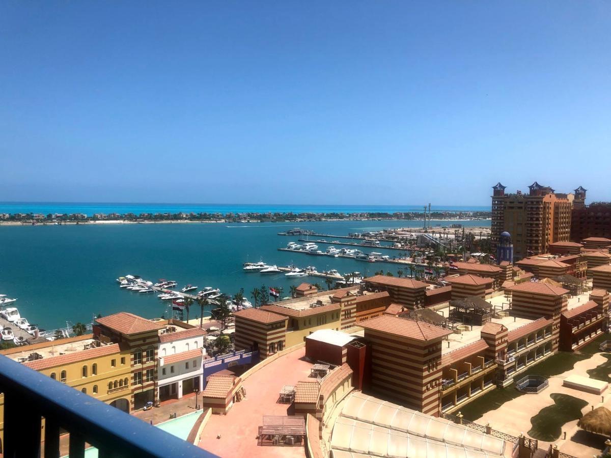 Sea View Apartment In Porto Marina 阿莱曼 外观 照片