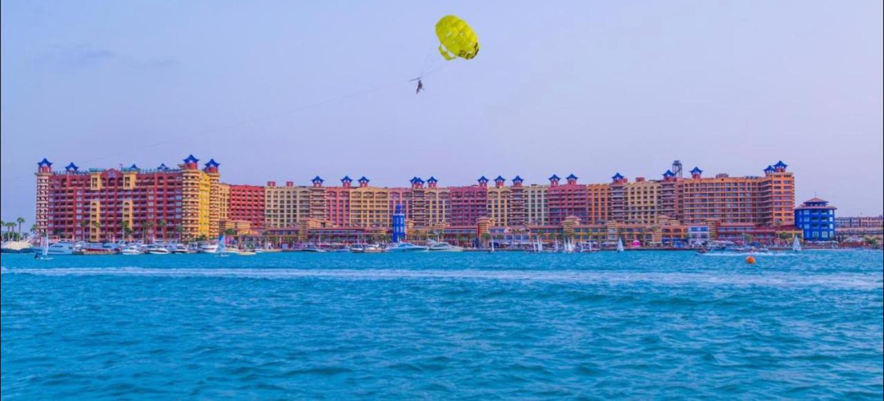 Sea View Apartment In Porto Marina 阿莱曼 外观 照片