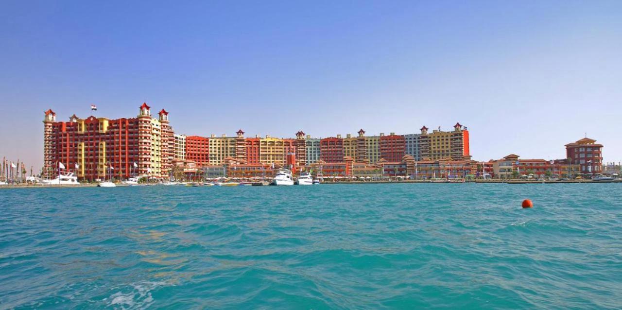 Sea View Apartment In Porto Marina 阿莱曼 外观 照片